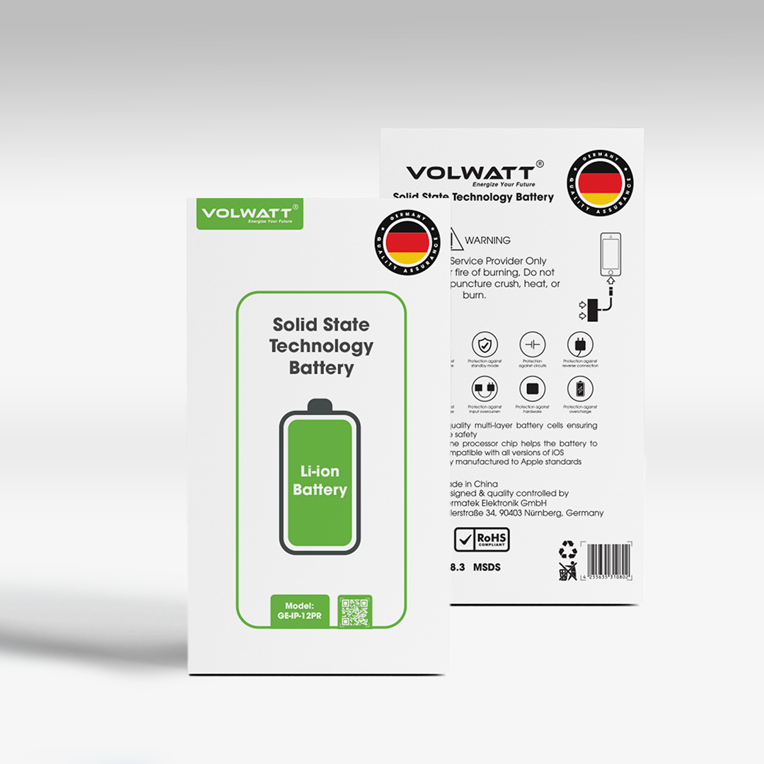 Pin điện thoại iPhone 12/12 Pro Volwatt – Dung lượng 2815mAh