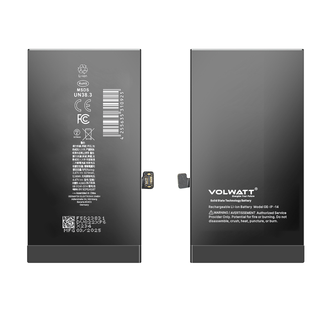 Pin điện thoại iPhone 14 Volwatt – Dung lượng 3279mAh