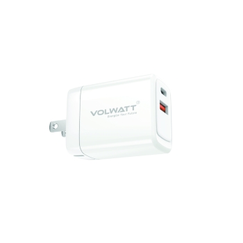 Củ sạc siêu nhanh Volwatt GE-35-C-M GaN 35W PD+QC Dual Ports